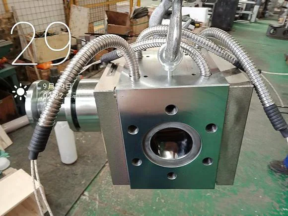 Russian hot selling china PP HDPE monofilament extrusion melt gear pump