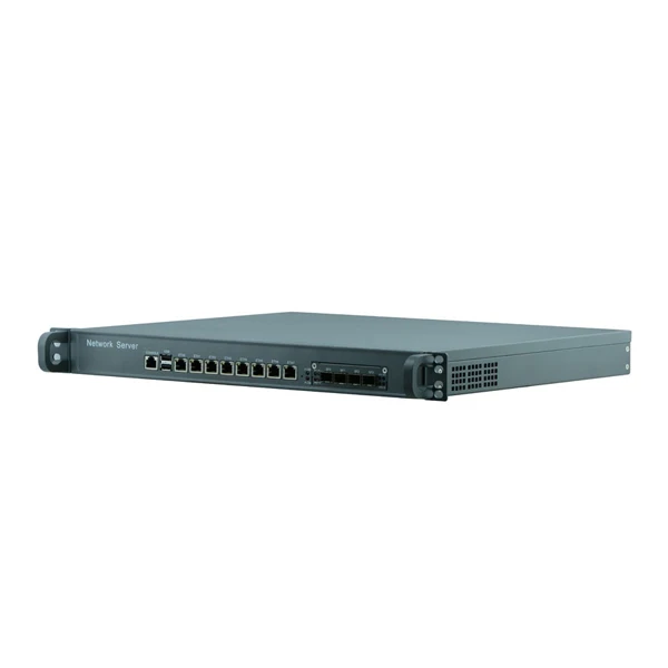 Original factory 1U rack pfsense Network Appliance Firewall BAREBONE PC 8 lans pfsense Firewall barebone PC