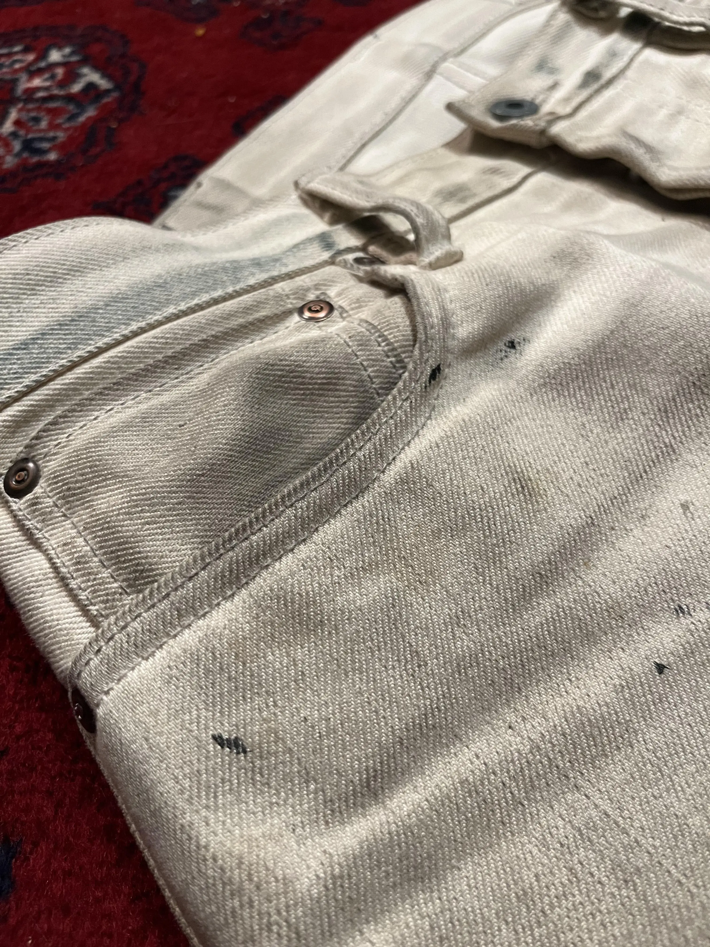 100% Pure Organic Cotton Ecru Denim Fabric