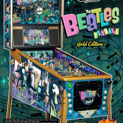 Buy The Beatlee Gold Edition Game Online Pinball Machine
