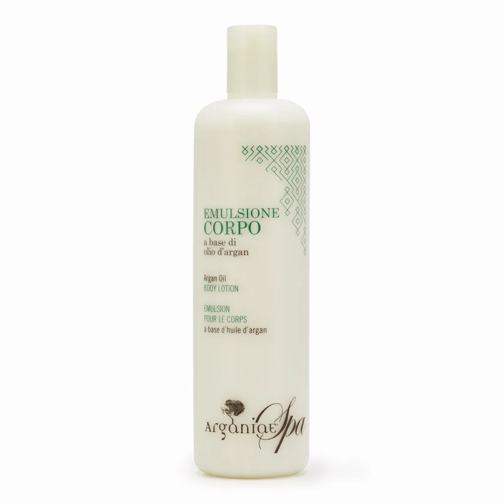 High Quality Organic Skin Care Private Label Best Body Lotion Italian Argan Oil Body Emulsions 500ml