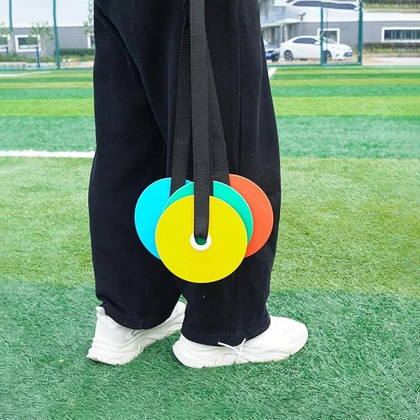 New Design Custom Hockey Shooting Goal discs Pack of 4 Lacrosse Reactive Agility Targets for Soccer Baseball