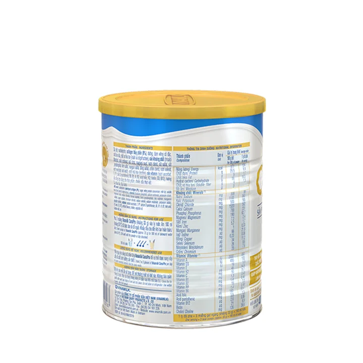 Vinamilk Canxi Pro - Hi Calcium milk - High Quality - Wholesale price - 900g x 24 tins per carton HALAL ISO GMP BRC FSSC HACCP