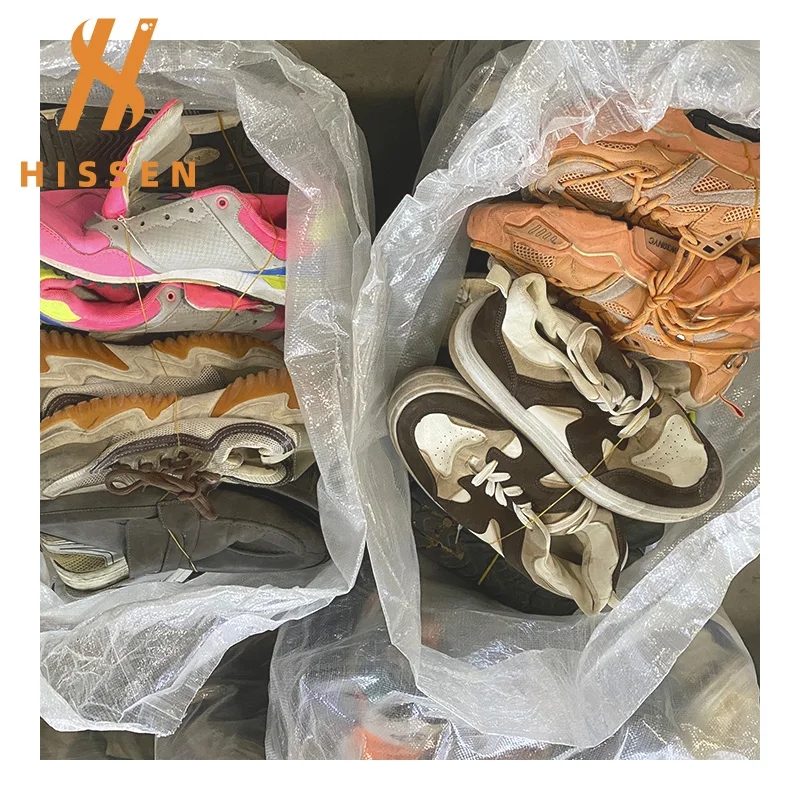 Top Manufacturer Sorted Used Branded Shoes Bales