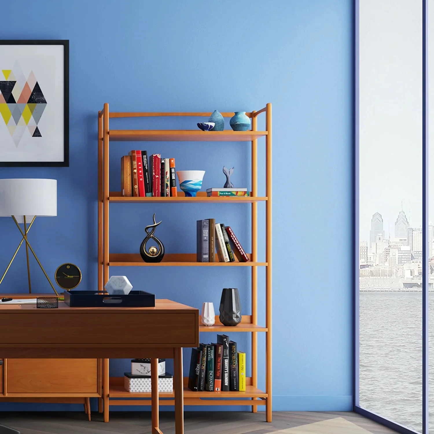 high quality european office room decors gold interior decoration ceramic home decor