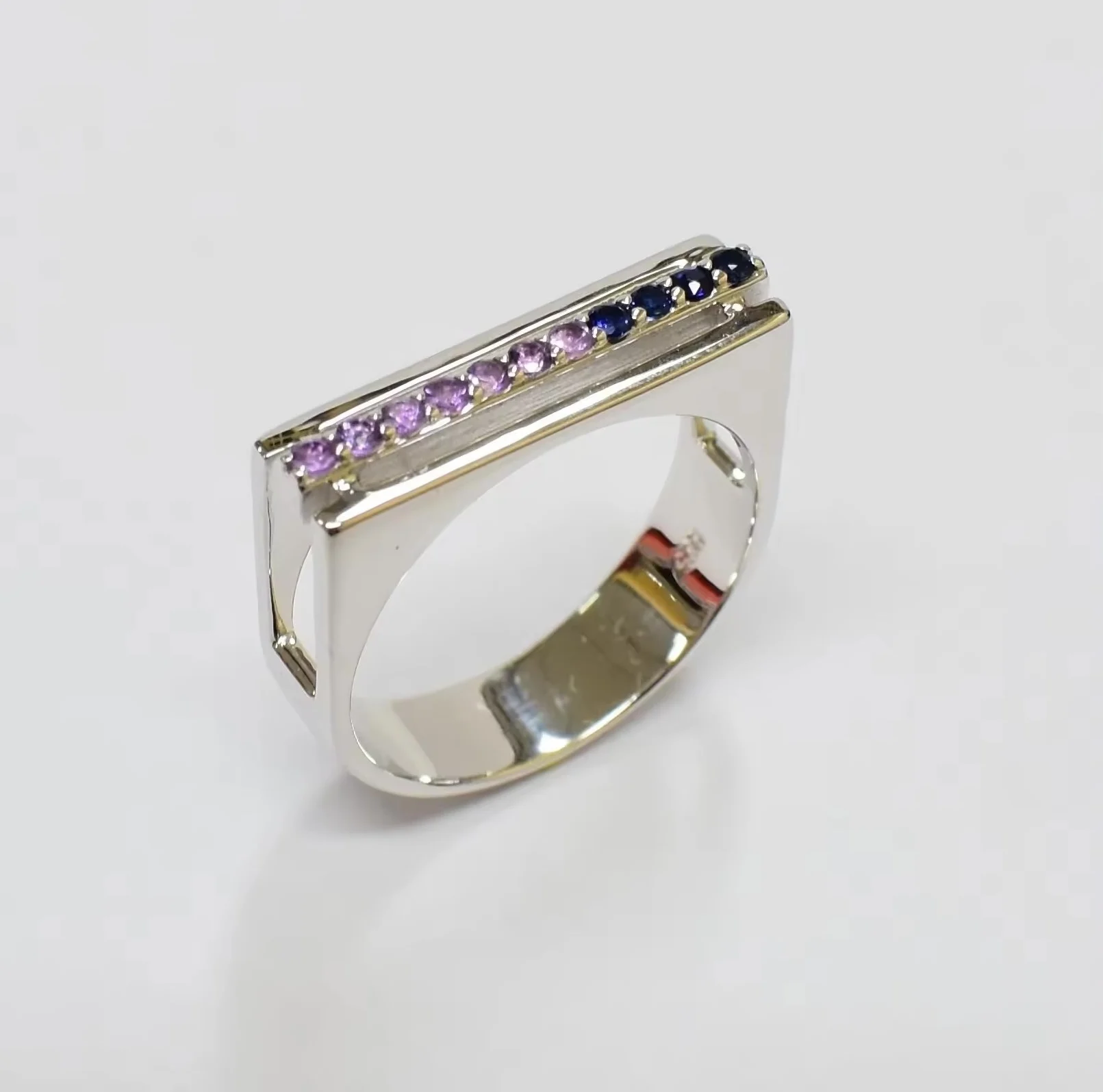 Fashion Ring Jewelry 2024 Ring R-12508 Silver Jewelry with silver plating Ready to Ship From Thailand SuperSeptember