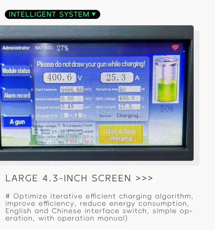 Emergency Power Bank 20KW DC Portable Stackable Mobile Energy Storage Charging Pile For Electric Car Road Rescue