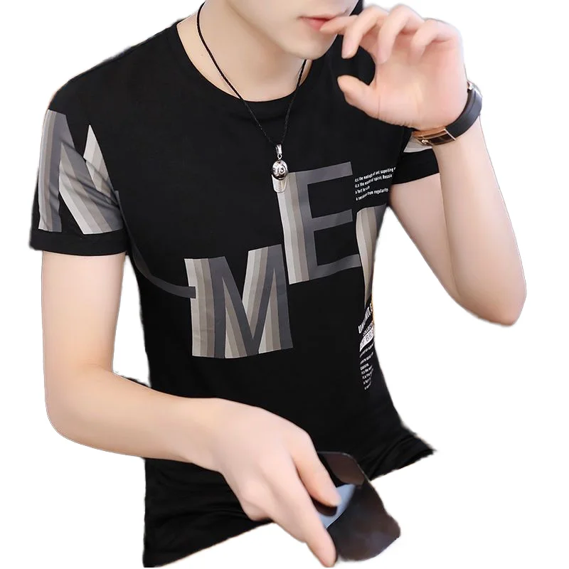 Direct Delivery In Stock High Quality T-shirt Round Neck Printed Casual Sports T-Shirt Fashion Designer T Shirt