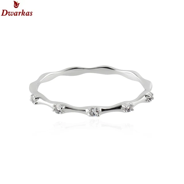 Custom Fine Fashion Jewelry Rings White Zirconium Stones 925 Sterling Silver Zircon Ring for Women