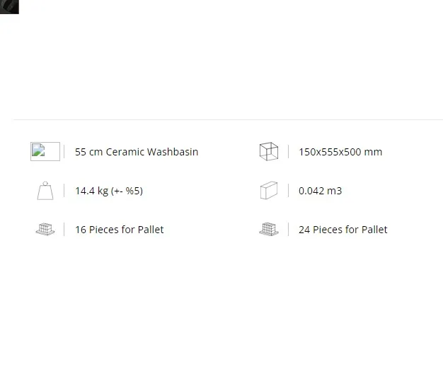 TURKISH HIGH QUALITY CERAMIC BASIN COUNTER TOP SINGLE HOLE WASH BASIN