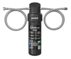 Pureal Hybrid Home PPU-1000D Under Sink Water Filter System, 10K Gallons, NSF/ANSI 42&372, Mineral Sediment Carbon Block