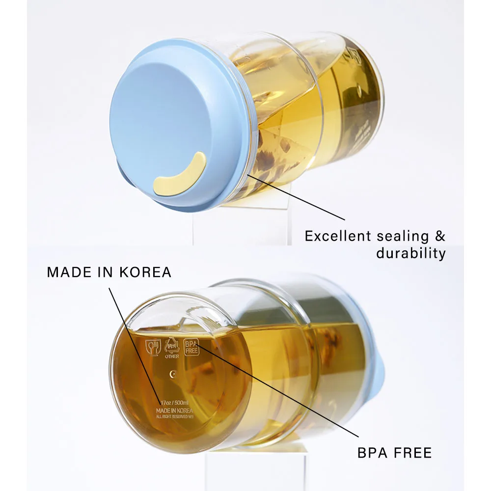 [Made in Korea] Premium Reusable Cup with Lid - 9 Colors