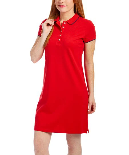 womens Custom designed Logo golf polo dress custom printing polo dress Women Lady Big Girls Dresses  golf shirts