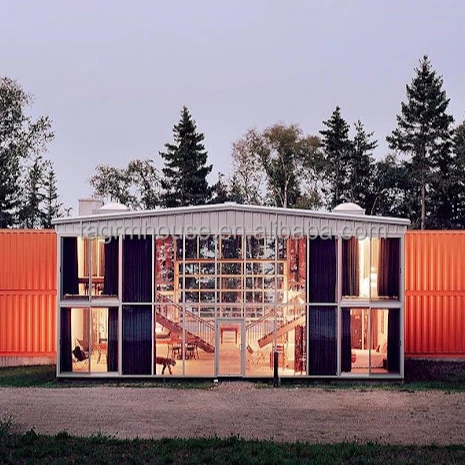 Бытовые 5 спальные расширяющиеся контейнеры бытовые 40 футов Роскошный домашний контейнер для дома с ванной и кухней