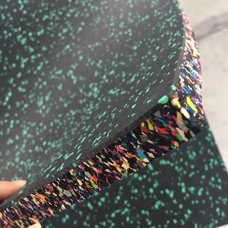 Outdoor Rubber EPDM Tile Fitness Foam Rubber Gym Floor Tiles Playground Floor