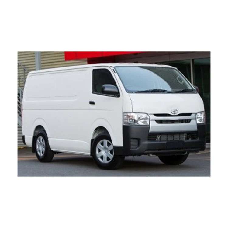 Дешевый Подержанный автобус Toyota Hiace с высокой крышей мини-изготовитель ручной коробки передач кожаные сиденья круиз-контроль Темный интерьер Лучшая цена