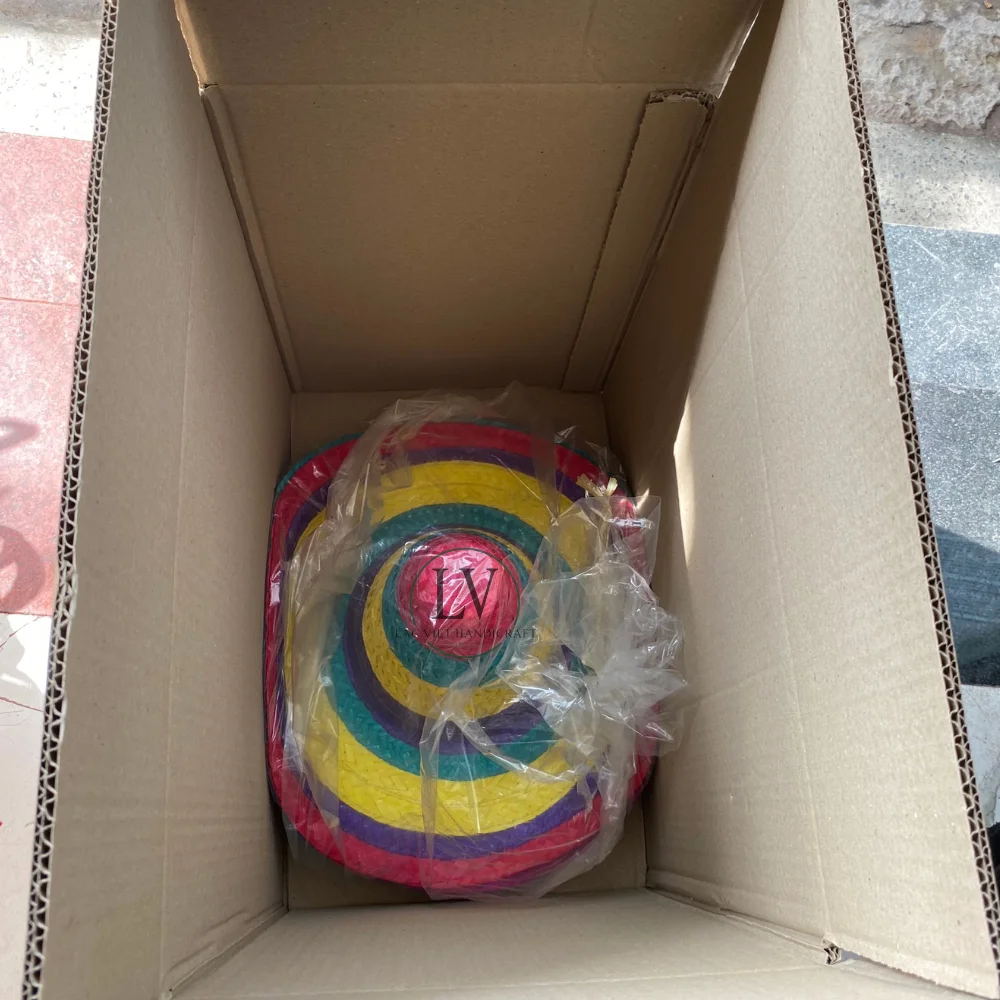 Top selling items Mexican Hats Sombrero Party Hats Straw Hat for Festival Holiday Handwoven Wholesale from Vietnam