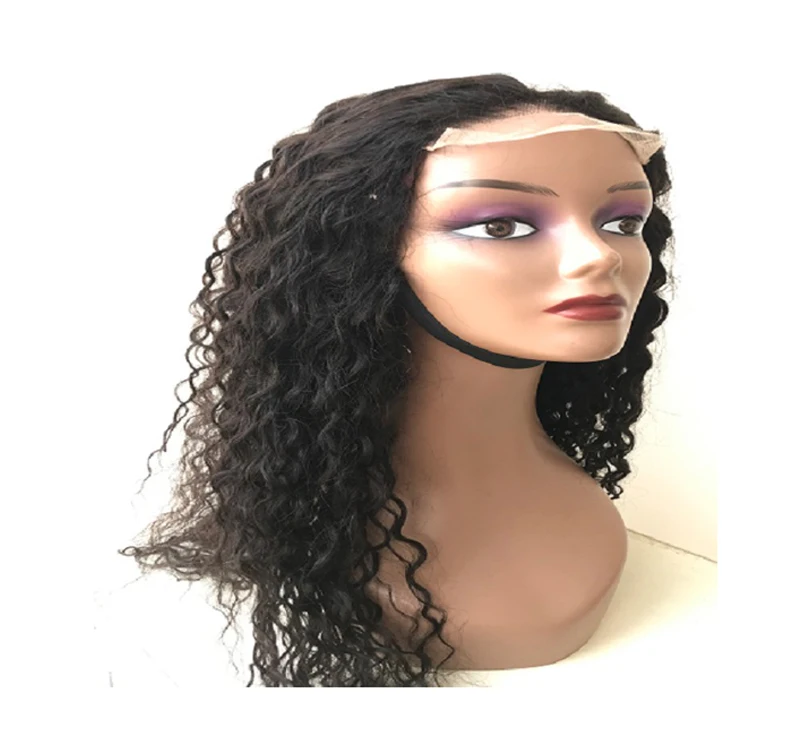 Latest Stock Arrival 100% Raw Unprocessed Virgin Highest Quality 5x5 Natural Curly Closure Wig Human Hair Extensions