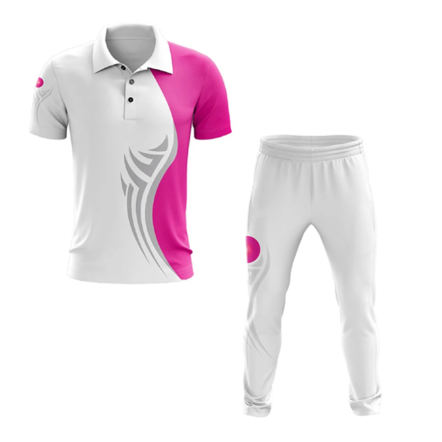 Hot Selling Best Design Customized Logo Printing Team Sports Wear Cricket Uniform In Different Colors Cricket Uniform