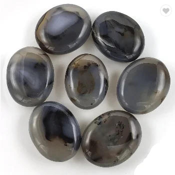 Dendrite Agate Palm Stone | Crystal Palm stone Healing Crystals and Stones | Wholesale Palm Stones