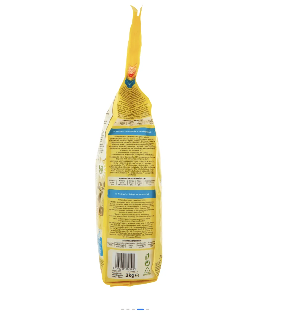 Adult Cat With a tasty mix of  Salmon and Vegetables 2Kg with selected quality ingredients