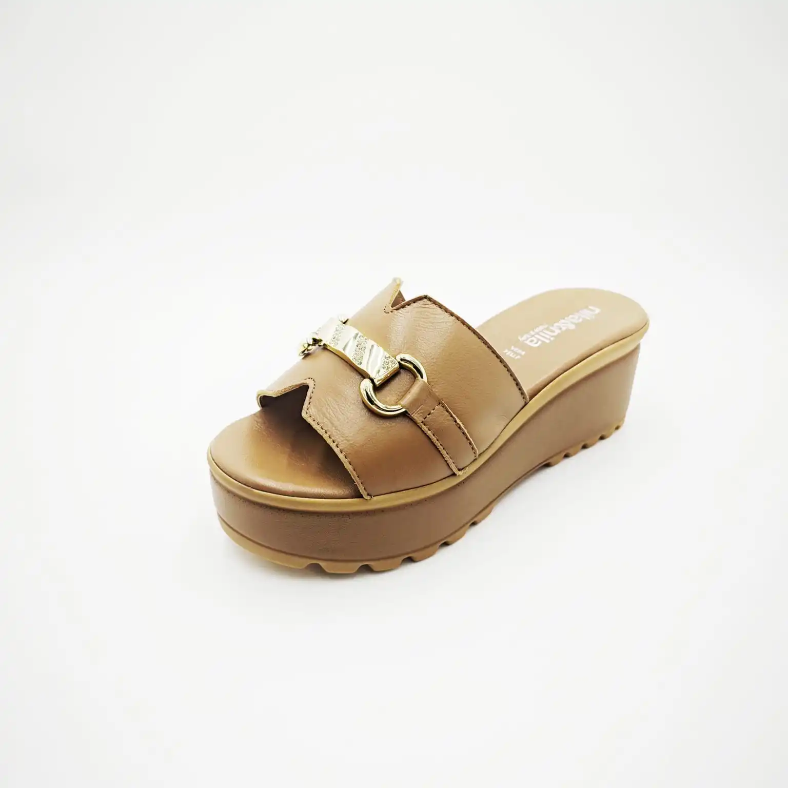 LADIES LEATHER SANDALS TOP QUALITY MEDIUM WEDGE SANDALS HANDMADE 100% MADE IN ITALY NILA&NILA SUMMER 2025 COLLECTION