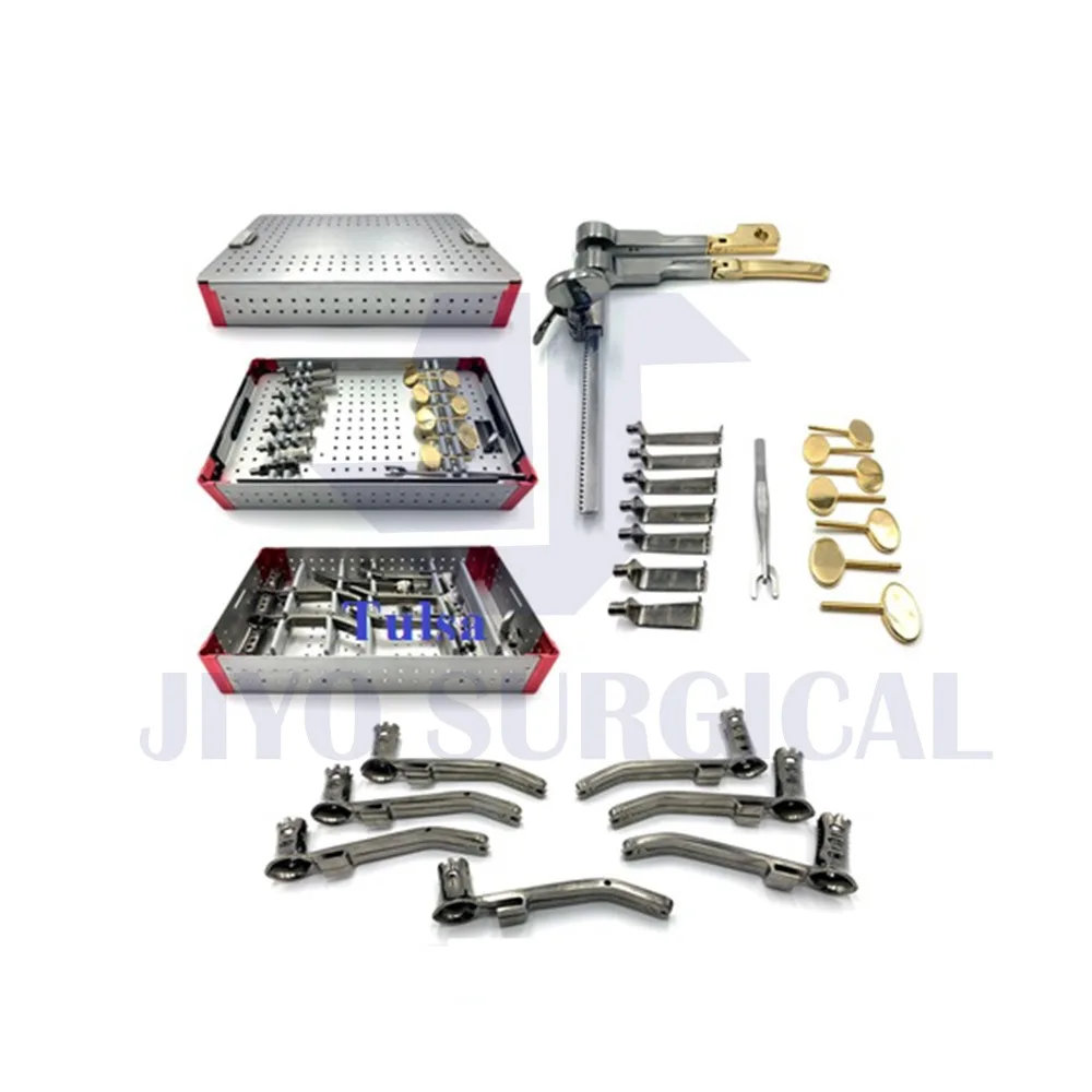 100% High Quality  Surgical Instrument Caspar Micro Lumbar Discectomy Retractor Set of Spinal CE ISO Approved