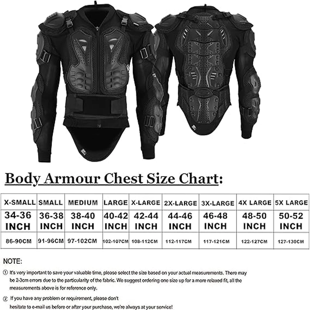 Motocross Enduro Premium Mx Motorcycle Body Armour Protection Jacket