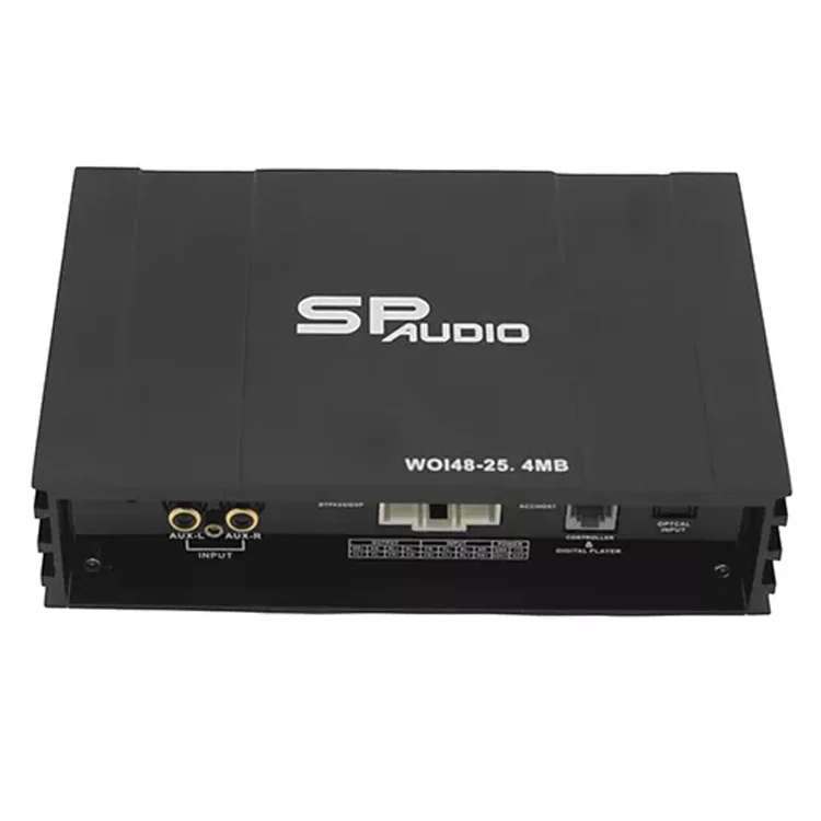 Class AB Digital Equalizer Sound System 4 Channel Speaker DSP Audio Car Amplifier For  Car Sound System