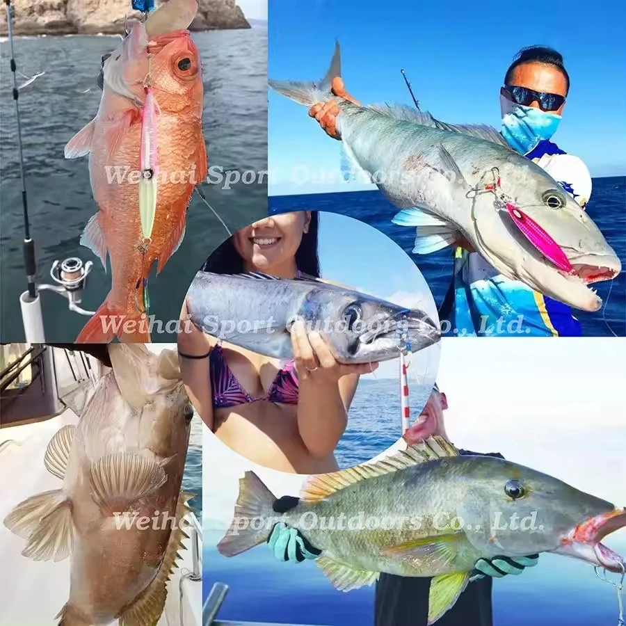 New 120g -1000g Deep Sea Fishing Iron Plate Luminous Bait Boat Fishing Big Size Fast Slow Fall Pitch Jigging Lure