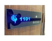 Customized Tempered Glass Panel for RS485 Modbus Touch Switches Solution for Smart Hotel Management System