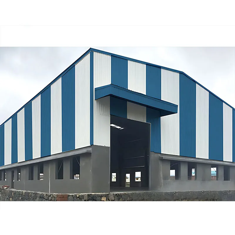 Customized prefabricated steel structure building low cost office factory workshop warehouse steel building