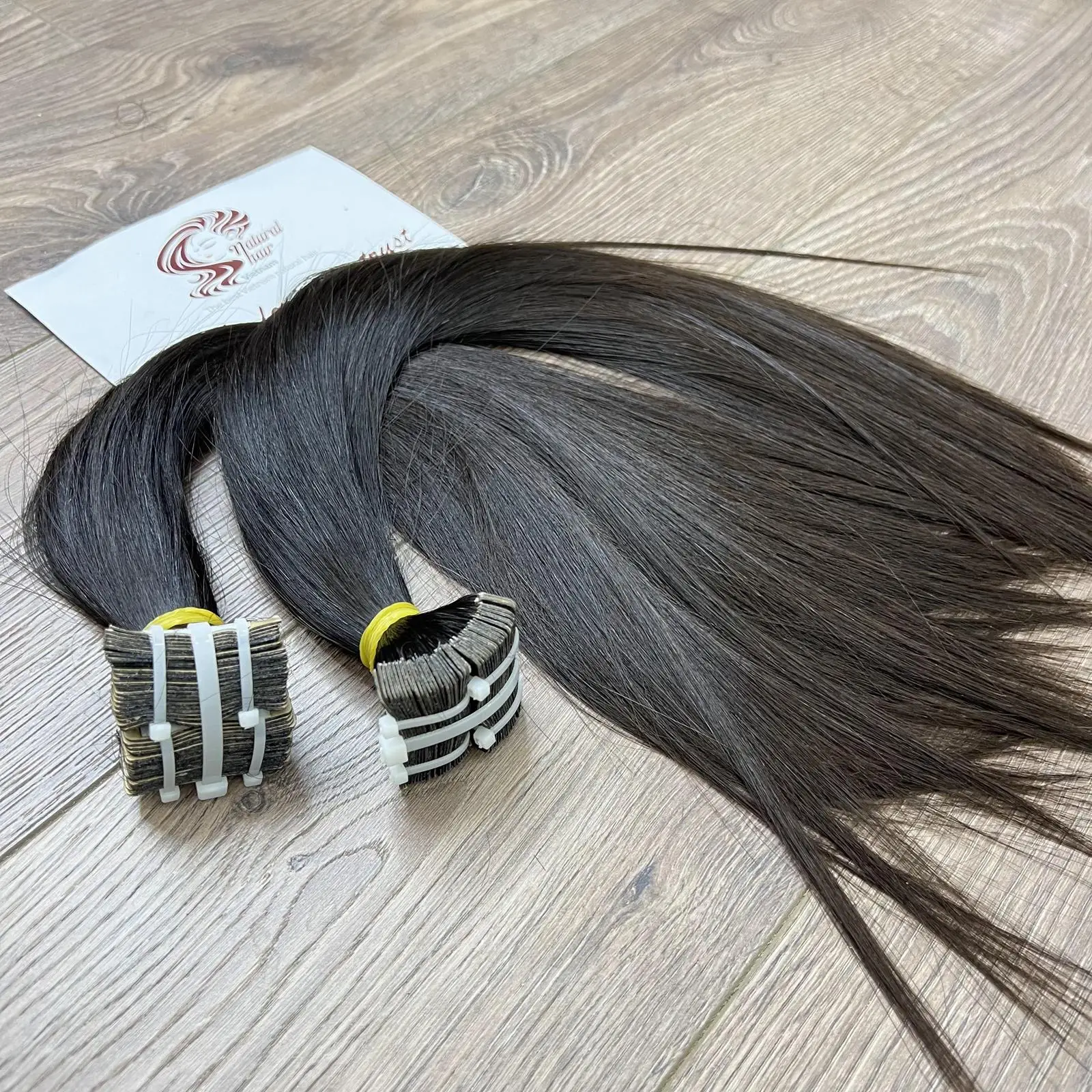 Лента для наращивания волос ssd прямая лента человеческие волосы сделанные необработанными вьетнамскими человеческими волосами