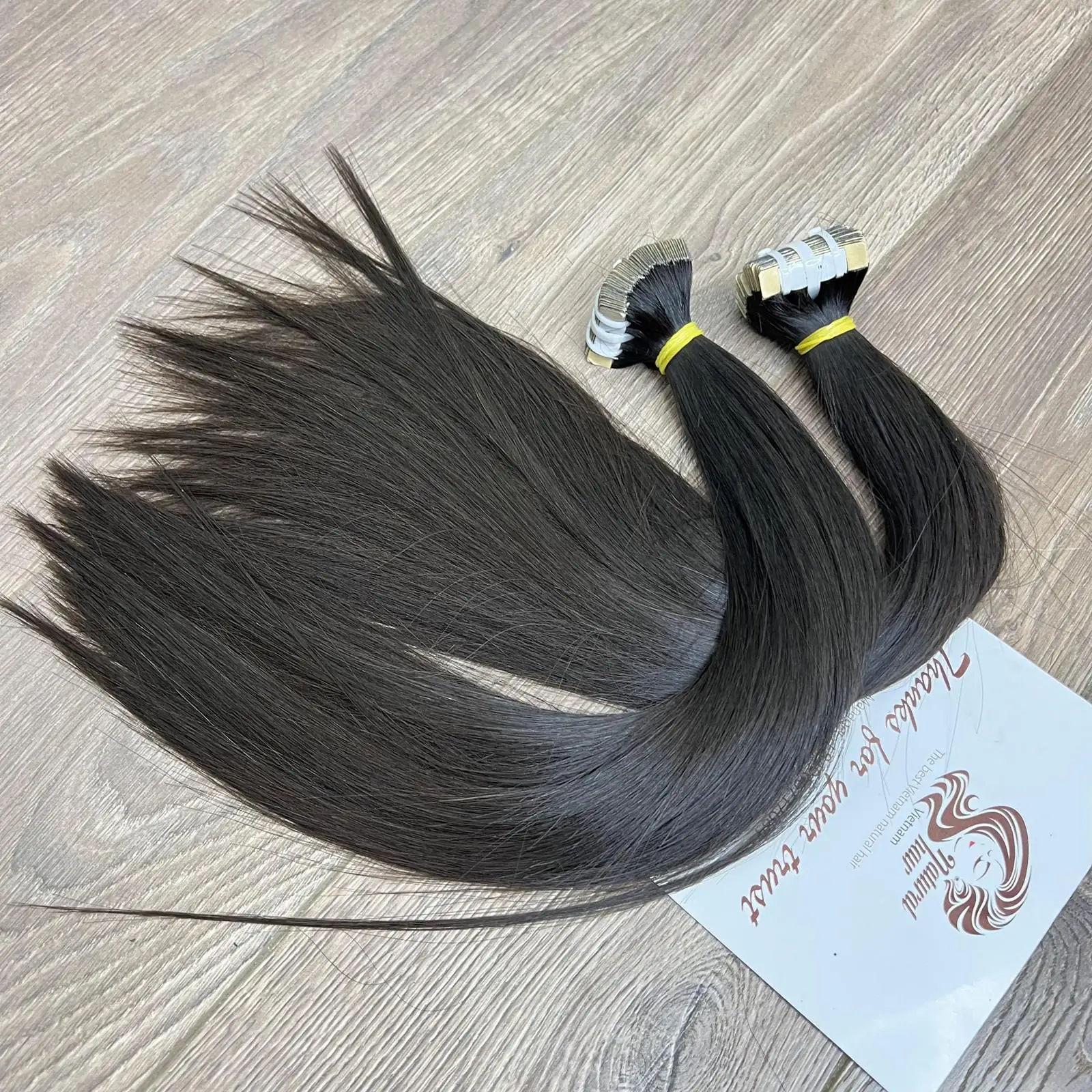 Лента для наращивания волос ssd прямая лента человеческие волосы сделанные необработанными вьетнамскими человеческими волосами