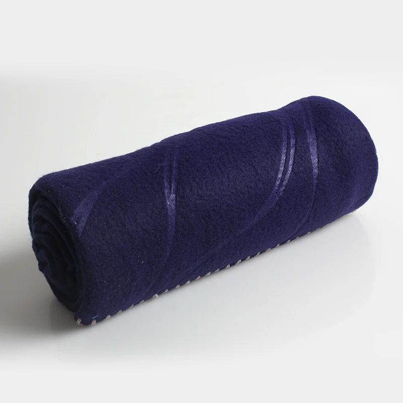 Print Logo Factory Price Plain Polyester Super Soft Fleece Blanket Polar Fleece Airline Blanket In China With Flame Retardant