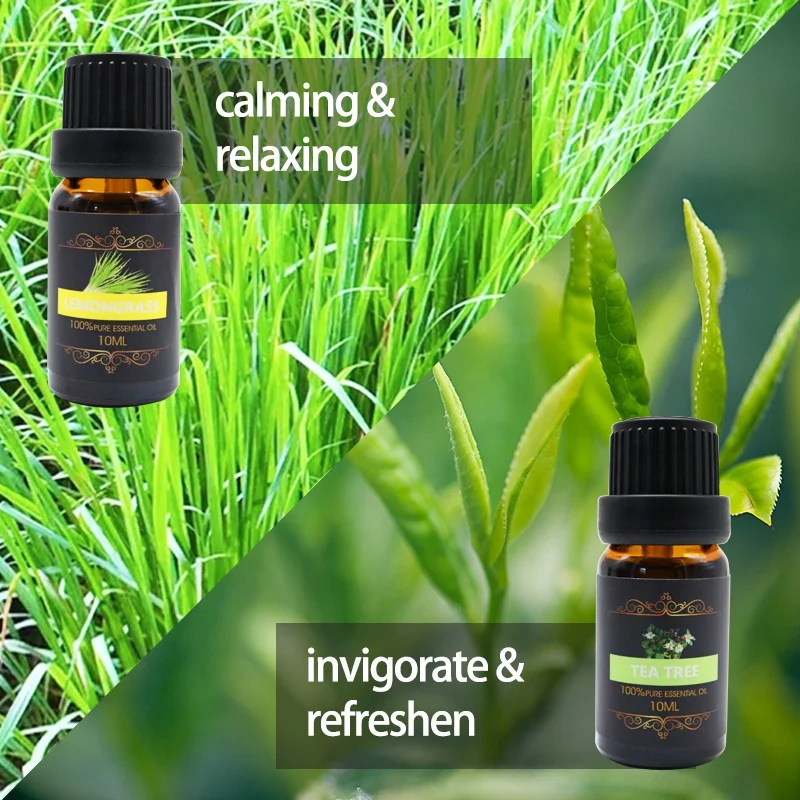 8-Packs Luxury Gift Set for Aromatherapy 10ml Natural Sweet Orange Fragrance Essential Oils for Diffuser Relaxation Calming