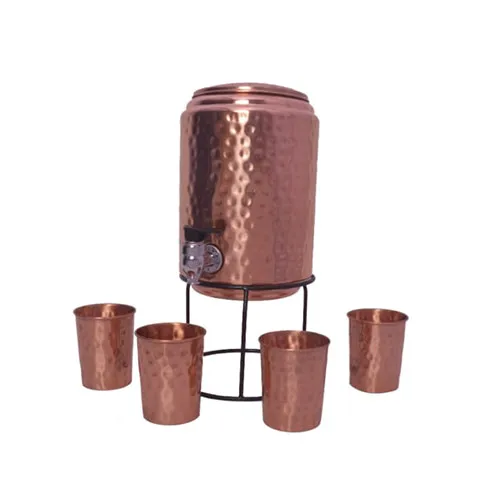 PURE COPPER WATER POT / COOPER WATER COOLER /PURE COPPER WATER STORAGE HOT COLD WATER STORING TANK FOR SALE