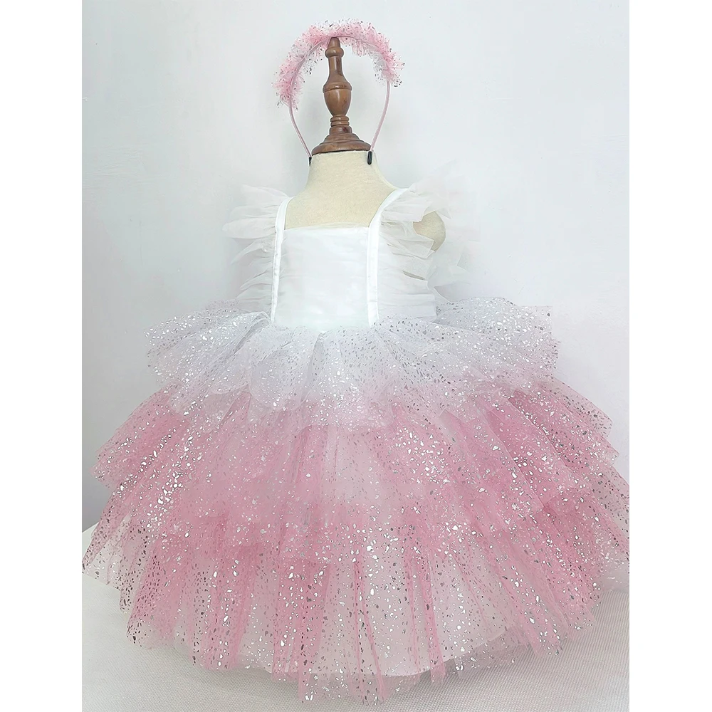 Made In Vietnam - Princess Costume Kids Dresses For Girls Clothing Flower Party Girls Dress Elegant Wedding Dress