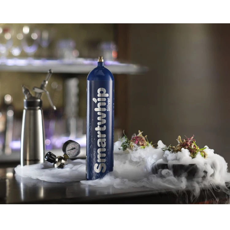 Best Dessert Making Tool Private Label High Quality  Smartwhip Silver Whip Cream 615g Cream Charger from Netherlands