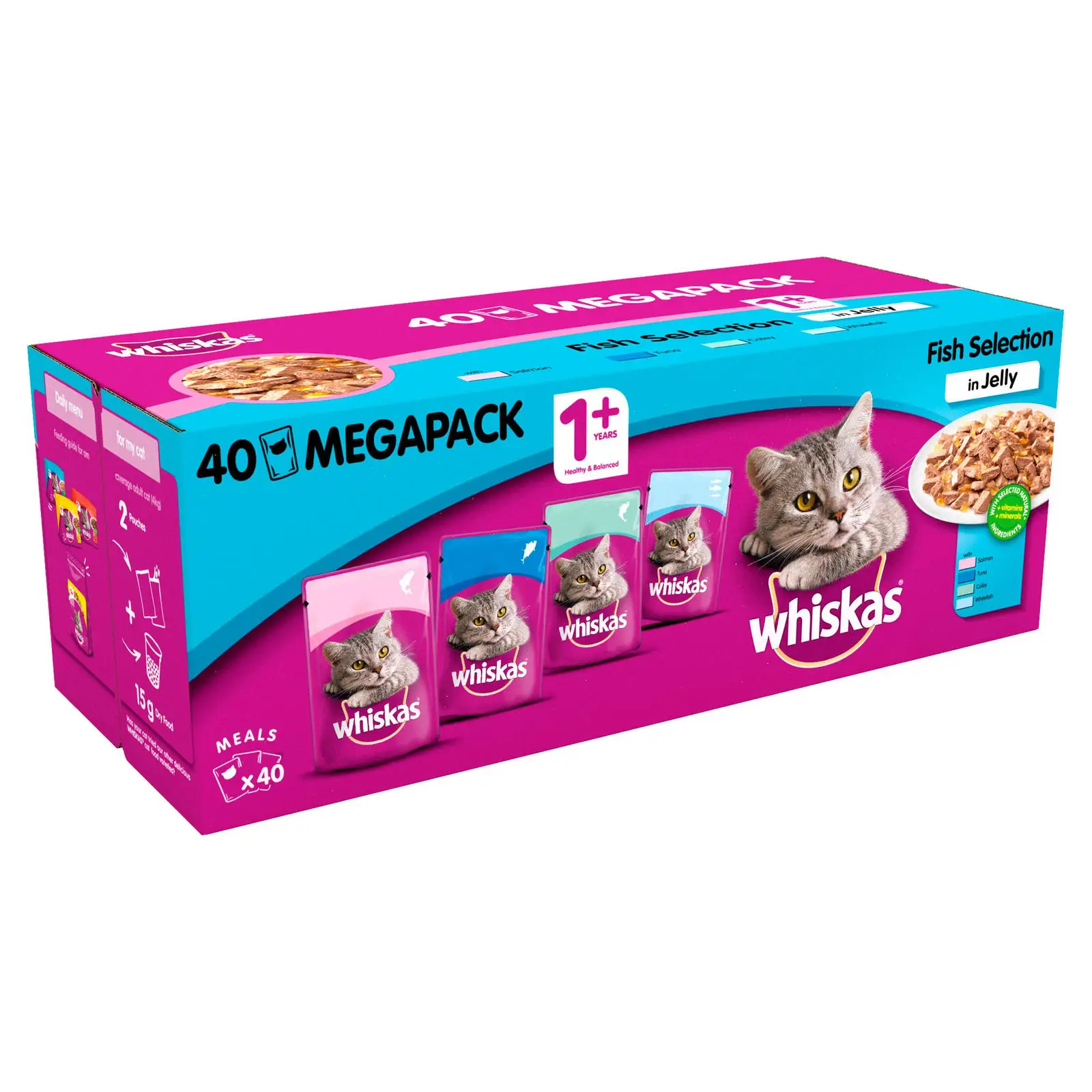 Premium WhiskasKitten Food: Tender Chicken in Gravy - 12 Pack