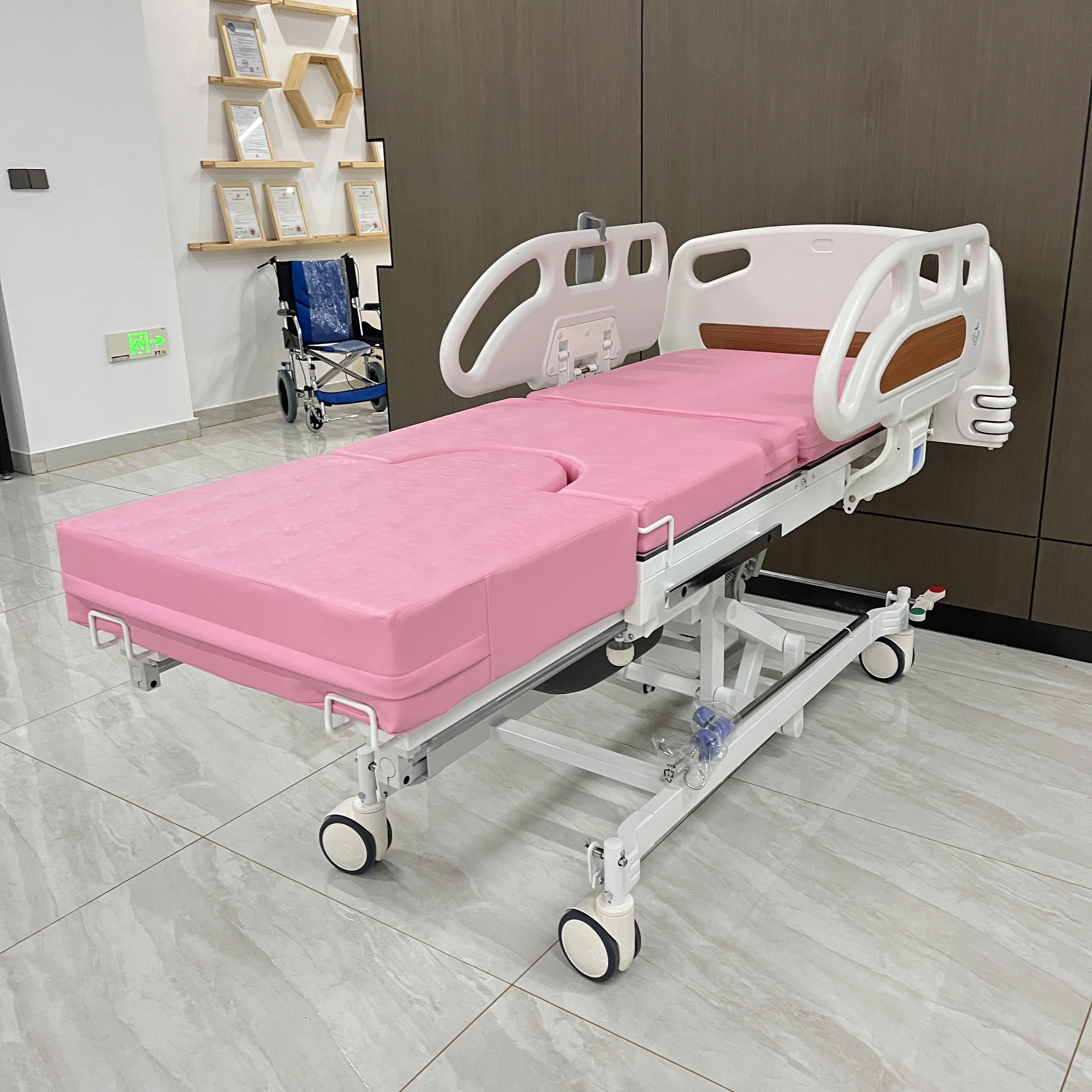 Medical Supplies Obstetric Gynecological Birthing Chair Hospital Universal Obstetric Table Delivery Bed Chairs With Caster