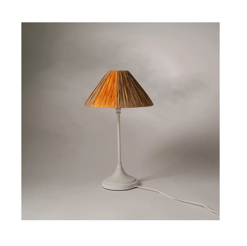 Natural Color  Wooden Base Lamp With Small Size and With  Customize Color and Sizes With Sizes 20 cm X 20 cm X 16.5 cm