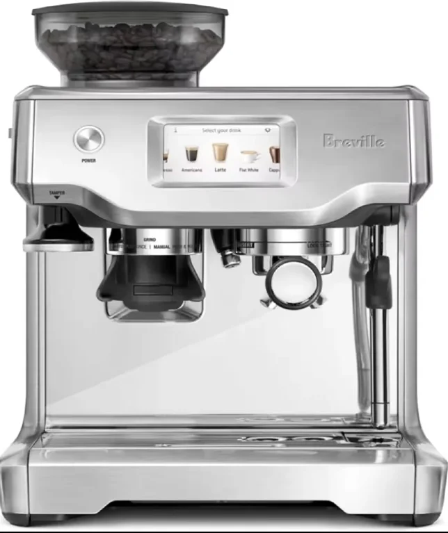 Цена со скидкой, оригинальная машина для эспрессо Brevilles Barista Touch, 67 жидких унций, матовая нержавеющая сталь, BES880BSS