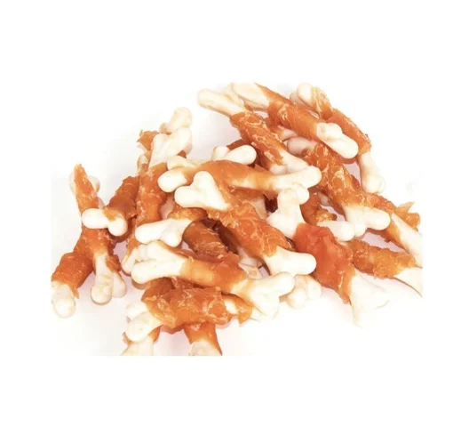 Hot selling Dog treats Chicken wrapped banana for Dogs,  High Protein