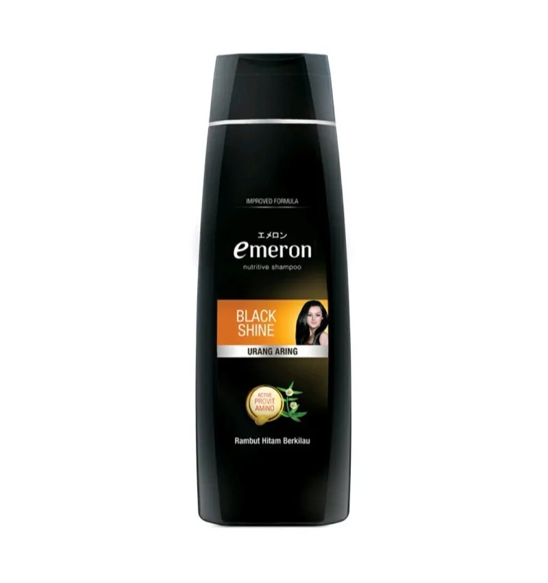 WHOLESALE Hair Care Emeron Shampoo Hijab 170ml Bottle Black Shine Indonesia Products. CHEAP