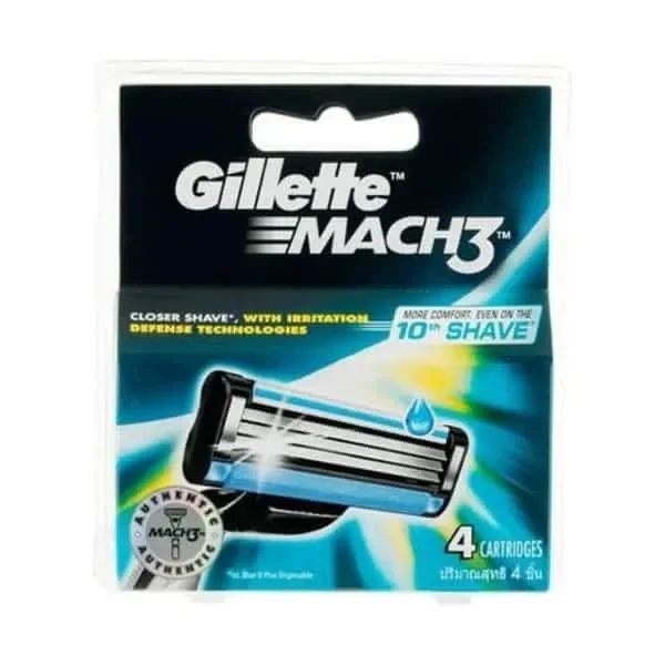 Mach 3 Razor 4 Packs safety shaving razor mens grooming Wholesale razor mach 3