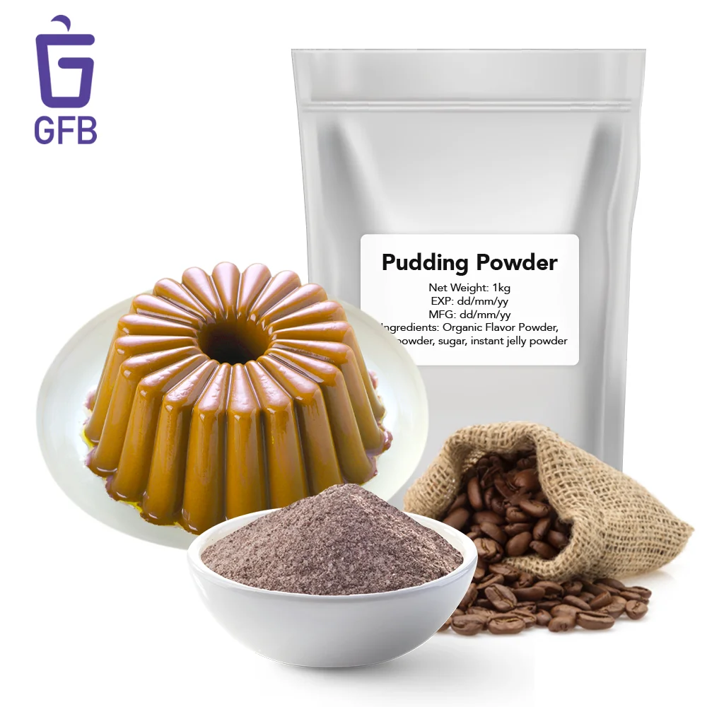Coffee Pudding Powder 1kg Halal Certified Best Selling Product for HORECA Business
