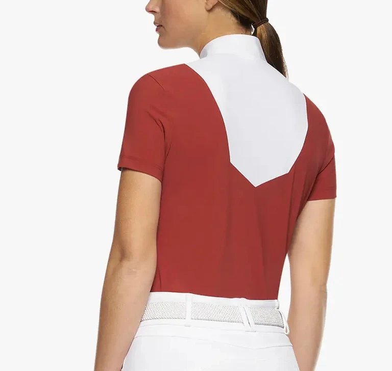 Durable Competition Shirts 2023 New Style For Women Equestrian Horse Riding Ladies Equestrian Horse Rider Show Shirt