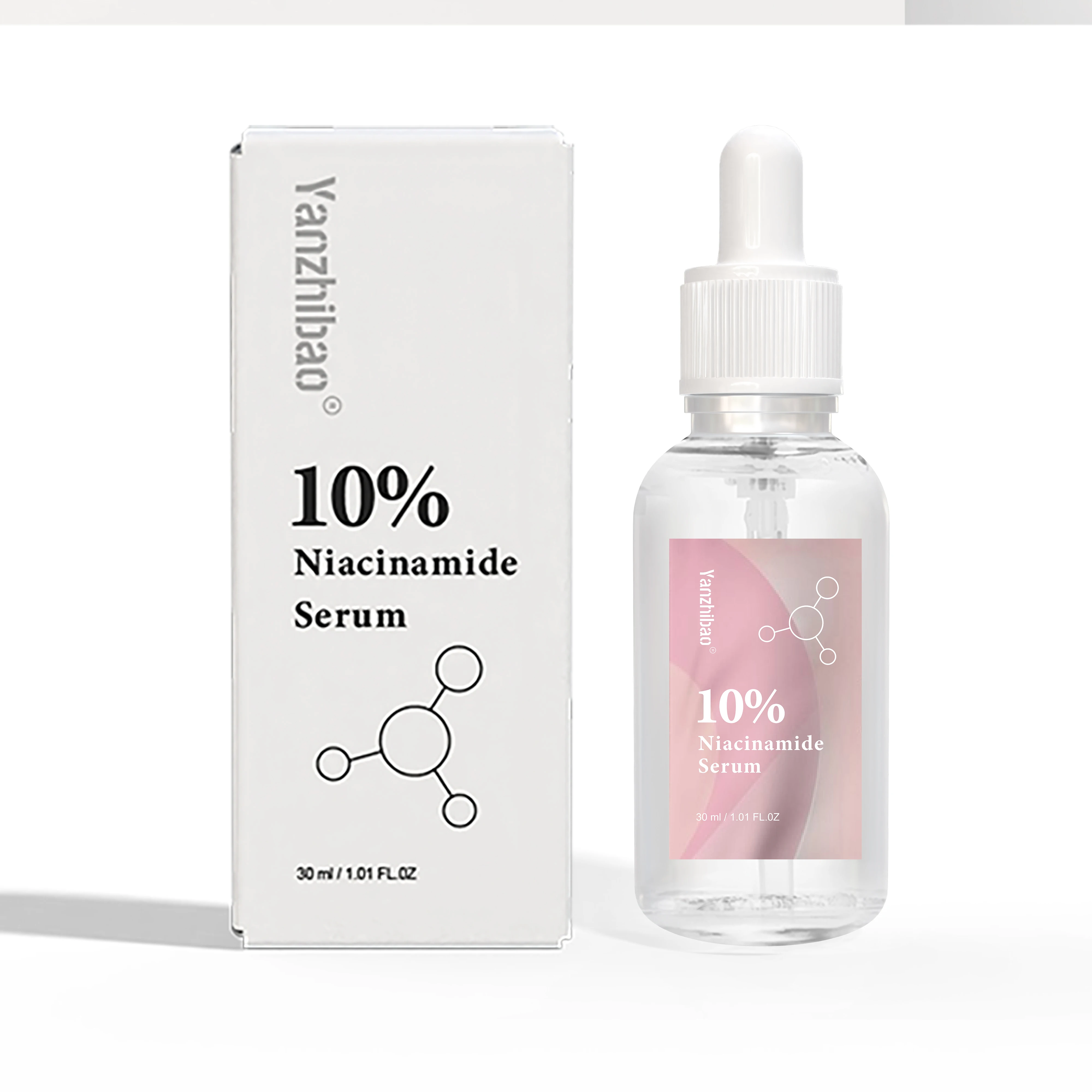 10% Niacinamide Serum Balancing B3 Facial Cream for Acne Vitamin B5 & B3 Infused Brightening Texture Whitening & Hydrating