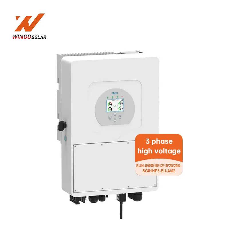 Deye 15 Kw 20Kw 30Kw Three Phase Hybrid Inverter 48V Low Voltage